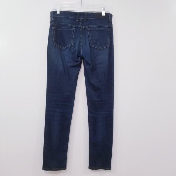 Ottod'Ame Jeans Low Rise Skinny Blue Denim - Picture 4 of 12